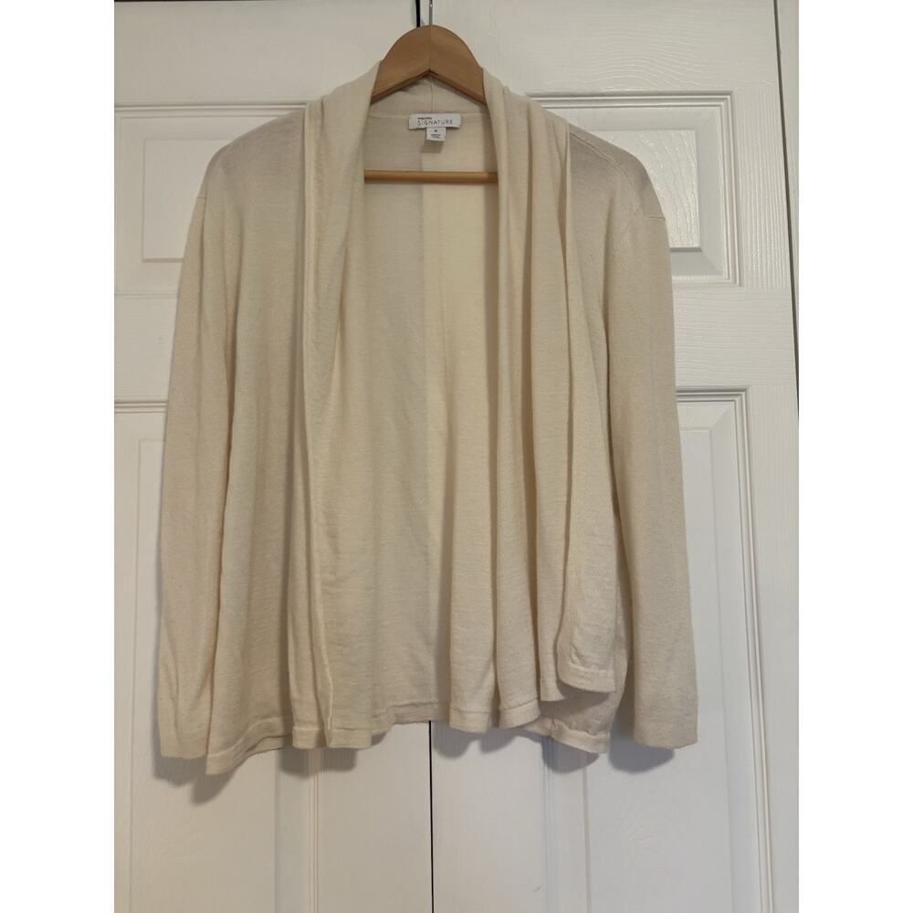Women’s Nordstrom Signature Open Front Light Cardigan Size Medium